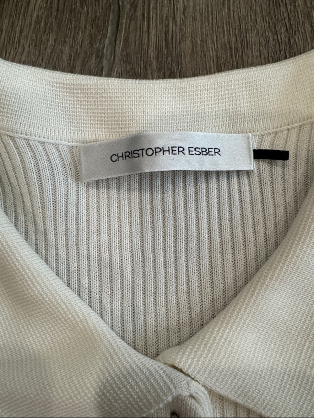 Christopher Esber Double Buttoned Cardigan - Picture 2 of 5